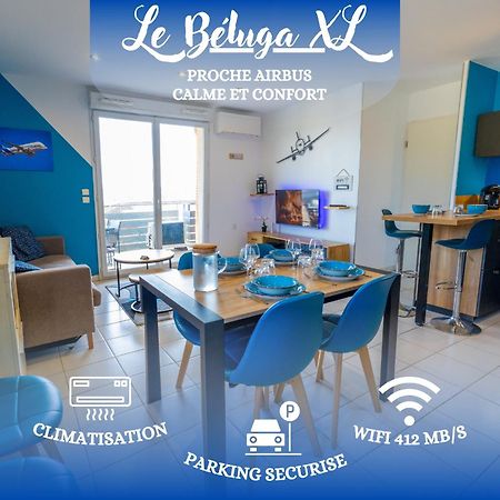 Le Beluga Xl - Confort Et Proximite Airbus Colomiers Exterior foto